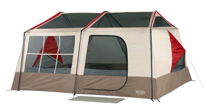 Wenzel 36423 Kodiak Camping 9 Person Family Cabin Tent (2 Pack)