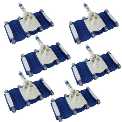 Swimline Hydrotools Weighted Flex Vacuum Head Swimming Pool/Spa Cleaner (6 Pack)