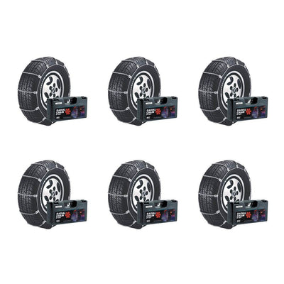 Radial Chain Cable Traction Grip Winter Tire Snow Passenger Cable, 12 Pack - VMInnovations