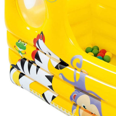Fisher-Price Lil' Learner School Bus Inflatable Play House Ball Pit (2 Pack)