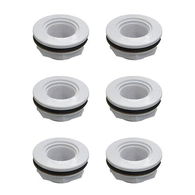 Hayward Swimming Pool 1.5" Female Thread FPT Slip Inlet Fitting Gasket (6 Pack)