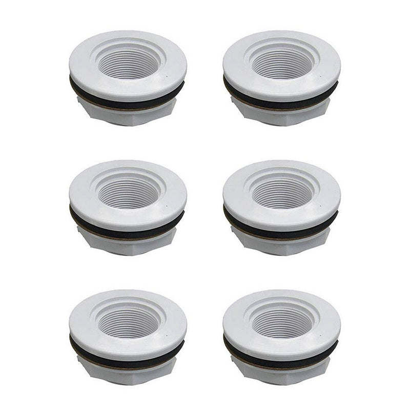 Hayward Swimming Pool 1.5" Female Thread FPT Slip Inlet Fitting Gasket (6 Pack) - VMInnovations