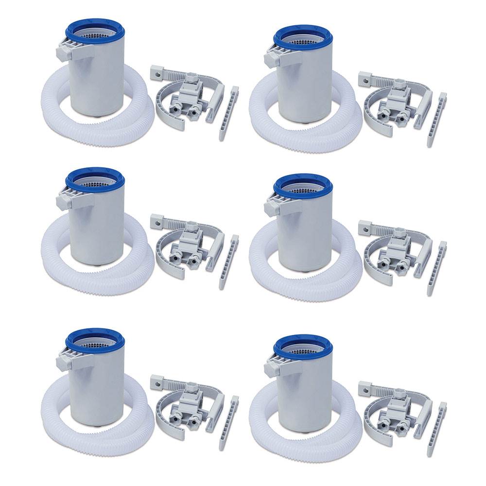 Kokido SKIMBI Floating Surface Skimmer for Intex & Inflatable Pools (6 Pack)