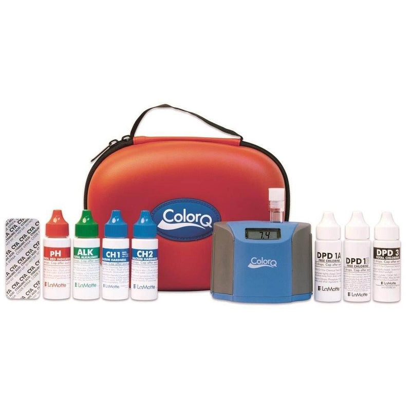 LaMotte 2056 ColorQ Pro 7 Digital Pool Spa Chemical Water Testing Kit (6 Pack)