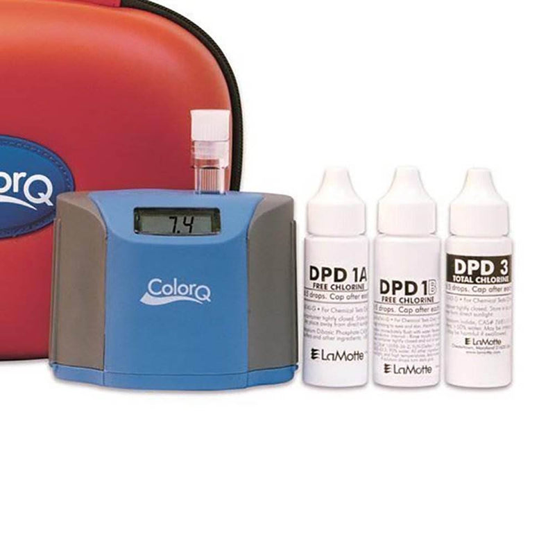 LaMotte ColorQ Pro 7 Digital Liquid Pool Chemical Water Testing Kit (12 Pack)