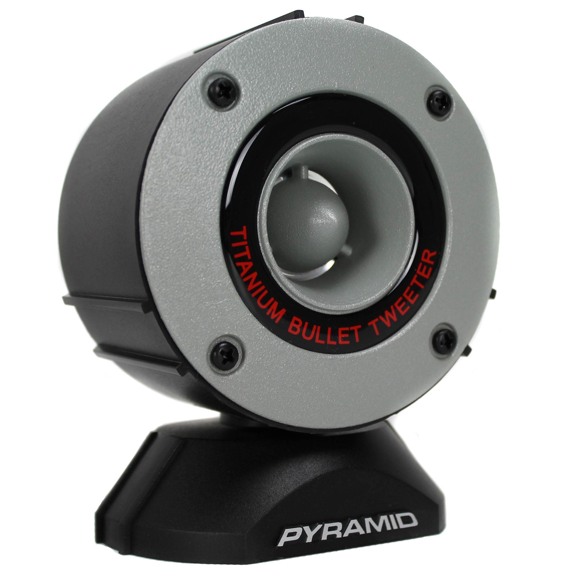 Pyramid TW28 3.75" 300W Super Car Audio Horn Bullet Aluminum Tweeters (24 Pack)