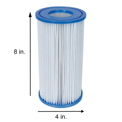 Coleman Type 3 Replacement Cartridge (6 Pk) & WaterTech Catfish Pool/Spa Vacuum
