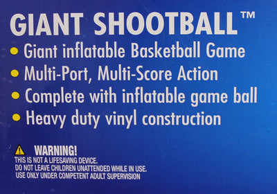 Swimline 90285 Basketball Hoop Giant Inflatable Fun Swimming Pool Toy (4 Pack)