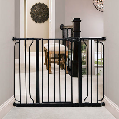 Regalo 51 Inch Easy Step Extra Wide Walk Thru Baby and Pet Safety Gate (2 Pack)
