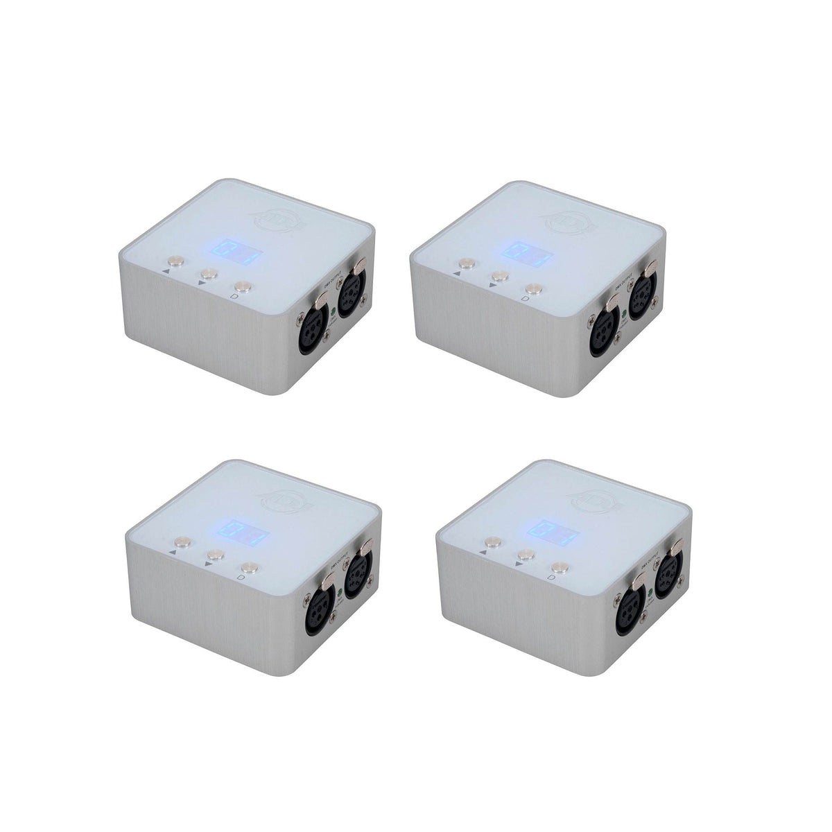 American DJ DMX USB Lighting Interface Control Hardware with Software (4 Pack)
