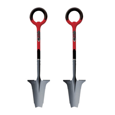 Radius Root Slayer 44.5" Multi Purpose Root Hatchet Saw Spade Shovel (2 Pack)