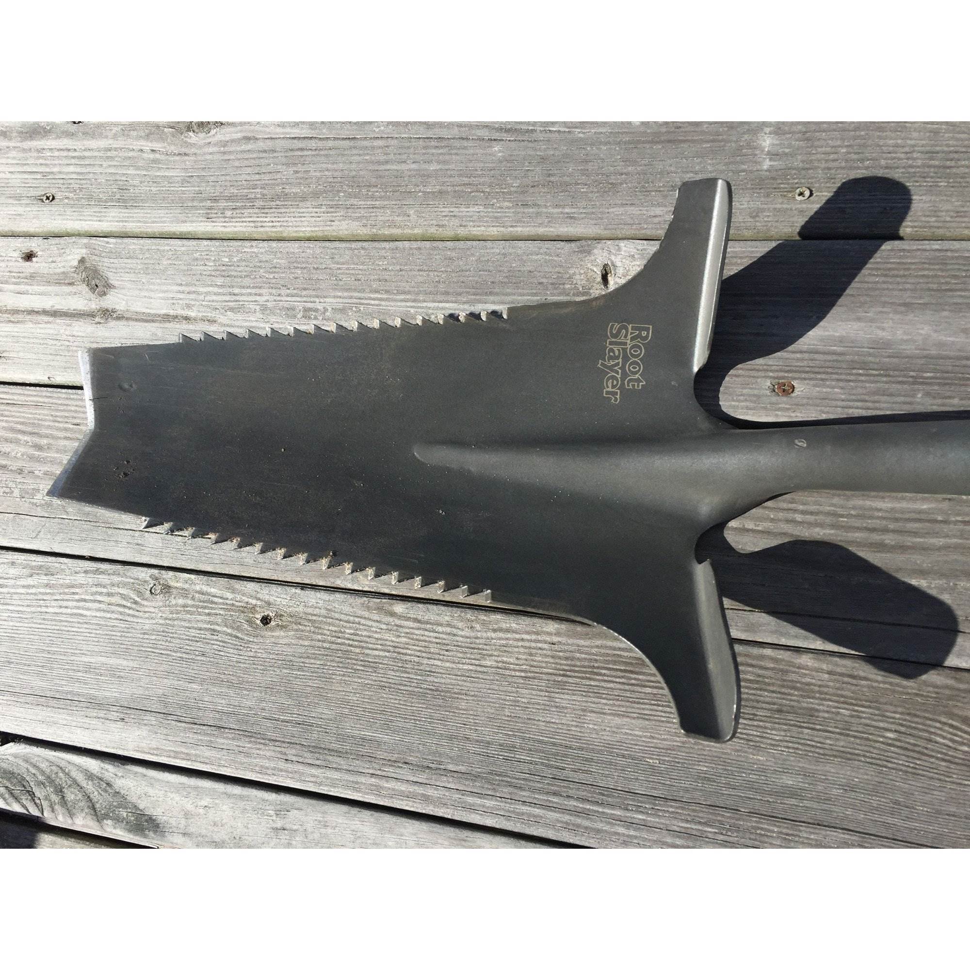 Radius Root Slayer 44.5" Multi Purpose Root Hatchet Saw Spade Shovel (2 Pack)