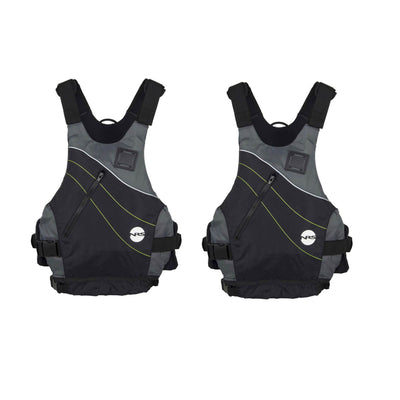 NRS Vapor Adult Small Medium PFD Boating Kayak Life Jacket Vest, Black (2 Pack)