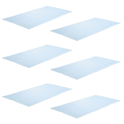 NordicTrack 3' x 6' Durable Exercise Fitness Equipment Vinyl Floor Mat (6 Pack)