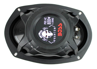 BOSS AUDIO P694C 6x9" 4-Way 800W Car Coaxial Stereo Speakers 4 Ohm (8 Pack) - VMInnovations