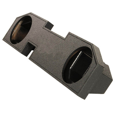 QPower Dodge Ram Quad Cab '02-Newer Dual 12 Inch Subwoofer Enclosure  (2 Pack) - VMInnovations
