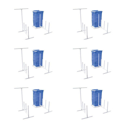 Swimline Hydrotools 8903 Swimming Pool Mesh Bag Toys Poolside Organizer (6 Pack)