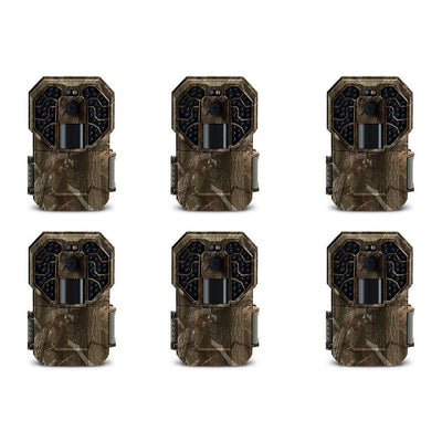 Stealth Cam Pro 14MP IR No Glo Infrared Scouting Game Trail Camera (6 Pack)