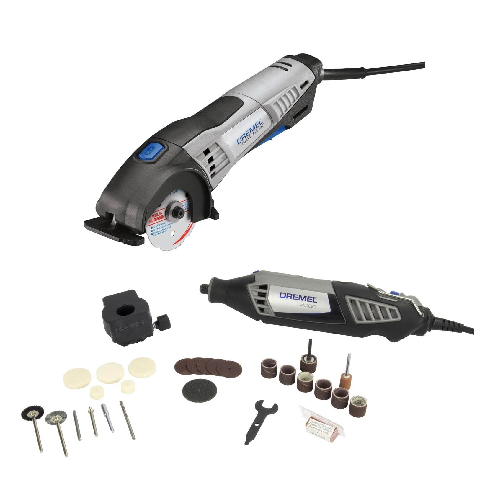 Dremel Compact Circular Saw & Cutting Wheel (Certified Refurbished) (2 Pack)