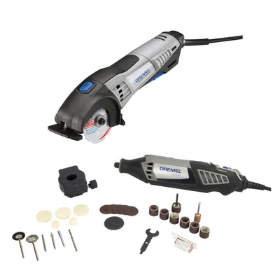 Dremel Compact Circular Saw & Cutting Wheel (Certified Refurbished) (2 Pack)