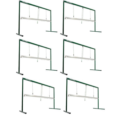 Hydrofarm 48-Inch Jump Start 4-Foot T5 Grow Light System With 54W Tube (6 Pack)