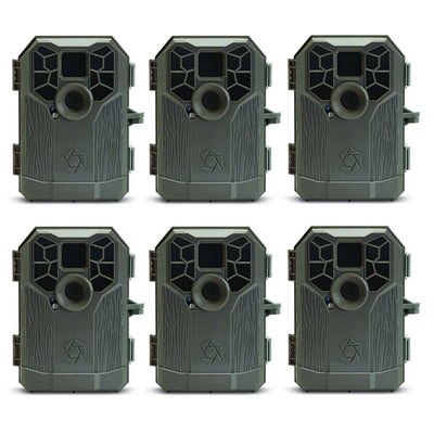 Stealth Cam 10 MP Scouting Trail Hunting Game Video Photo Audio Camera (6 Pack)