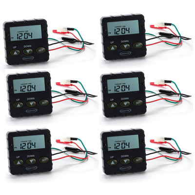Moultrie 6V Universal Digital Timer Replacement for Deer & Hog Feeders (6 Pack)