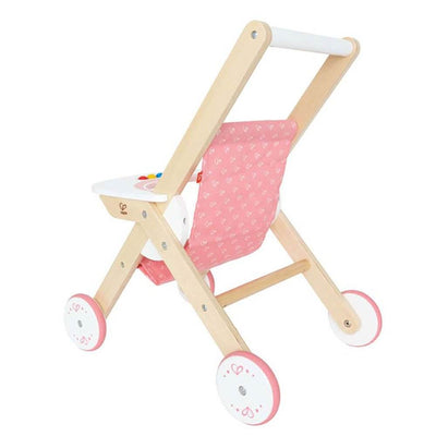 Hape Kids Wooden Babydoll Stroller Baby Toddler Pretend Play Fun Toy (4 Pack)