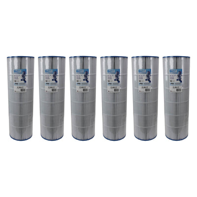 Unicel C-8417 Replacement 175 Sq Ft Pool Filter Cartridge, 202 Pleats, 6 Pack - VMInnovations