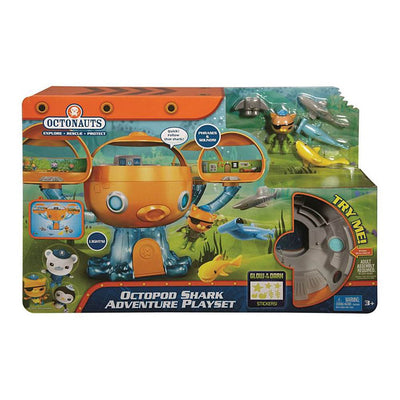 Fisher-Price Octonauts Character Octopod Shark Adventure Playset Toy (2 Pack)