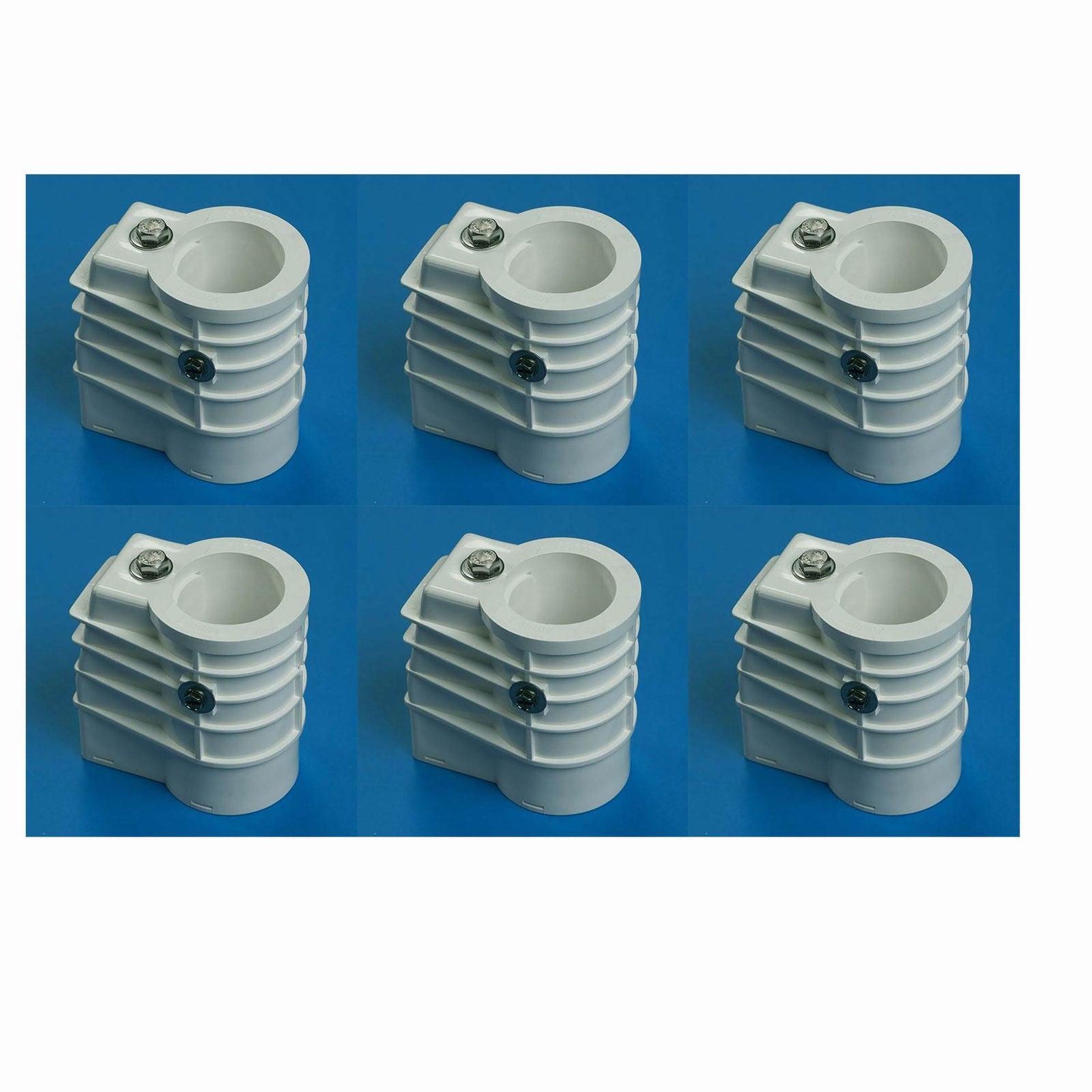 Saftron Chemical Resistant High Impact Polymer Anchor Sockets (6 Pack) - VMInnovations