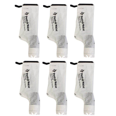 Pentair Letro Legend Snap Lock Pool Cleaner Debris Replacement Bag (6 Pack)