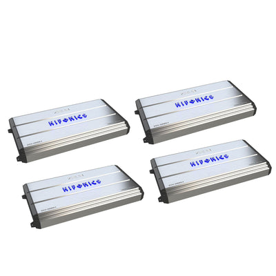 Hifonics ZXX-2000.4 2000 Watt 4 Channel Class A/B Bridgeable Car Amp (4 Pack)