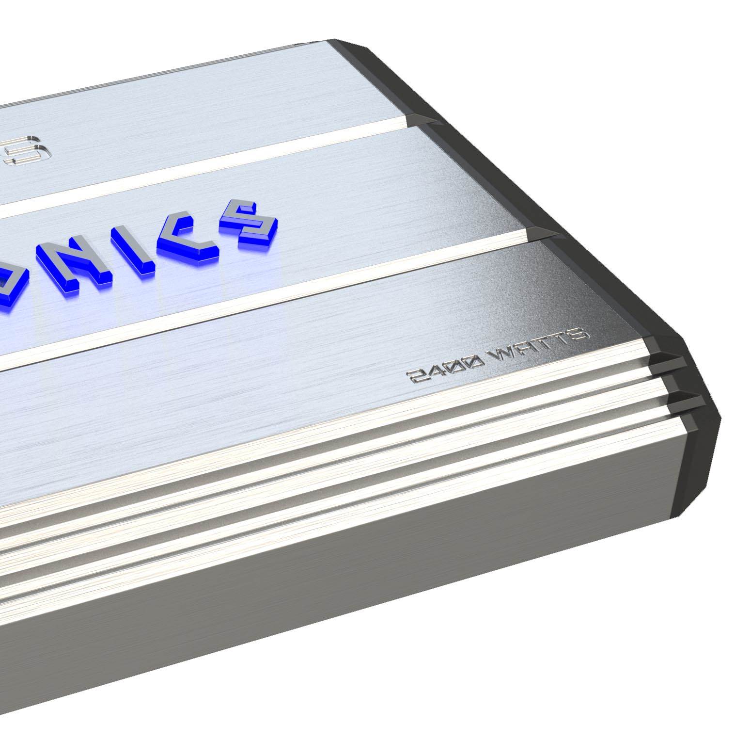 Hifonics Zeus 2400 Watt Max Class D Monoblock Car Audio Amplifier (2 Pack)