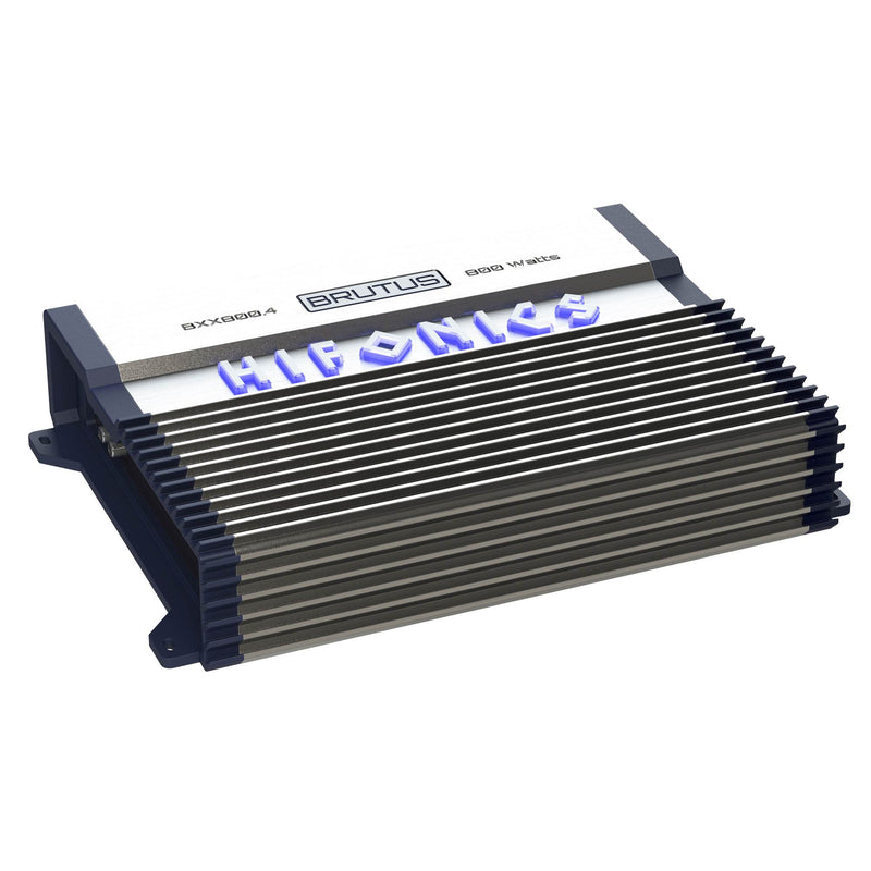 Hifonics BXX800.4 Brutus 800W RMS A/B 4 Channel Car Audio Amplifier (2 Pack)