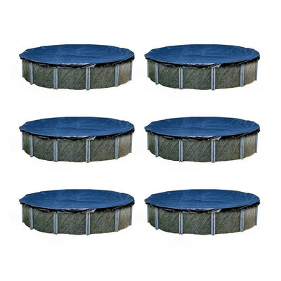 Swimline 18' Round Above Ground Swimming Pool Winter Cover Heavy Duty (6 Pack)