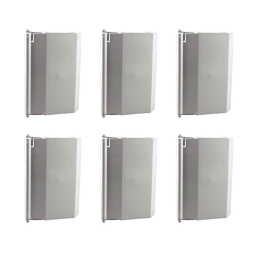 Hayward Swimming Pool Weir Replacement for Select Automatic Skimmers (6 Pack)