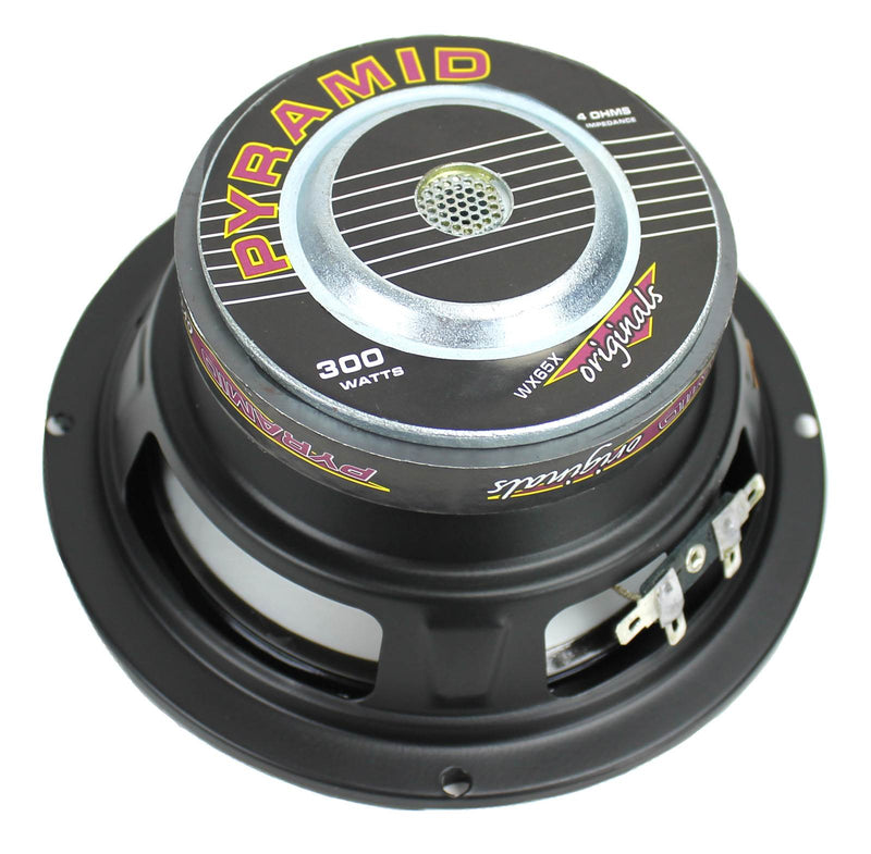 Pyramid WX65X 6.5" 300 Watt Car Audio Subwoofer Sub Power Woofer Set (8 Pack)