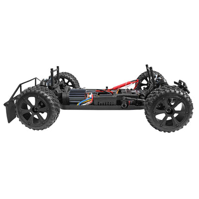 Redcat Racing Blackout SC 1/10 Scale Brushed Electric RC Truck, Red (4 Pack)