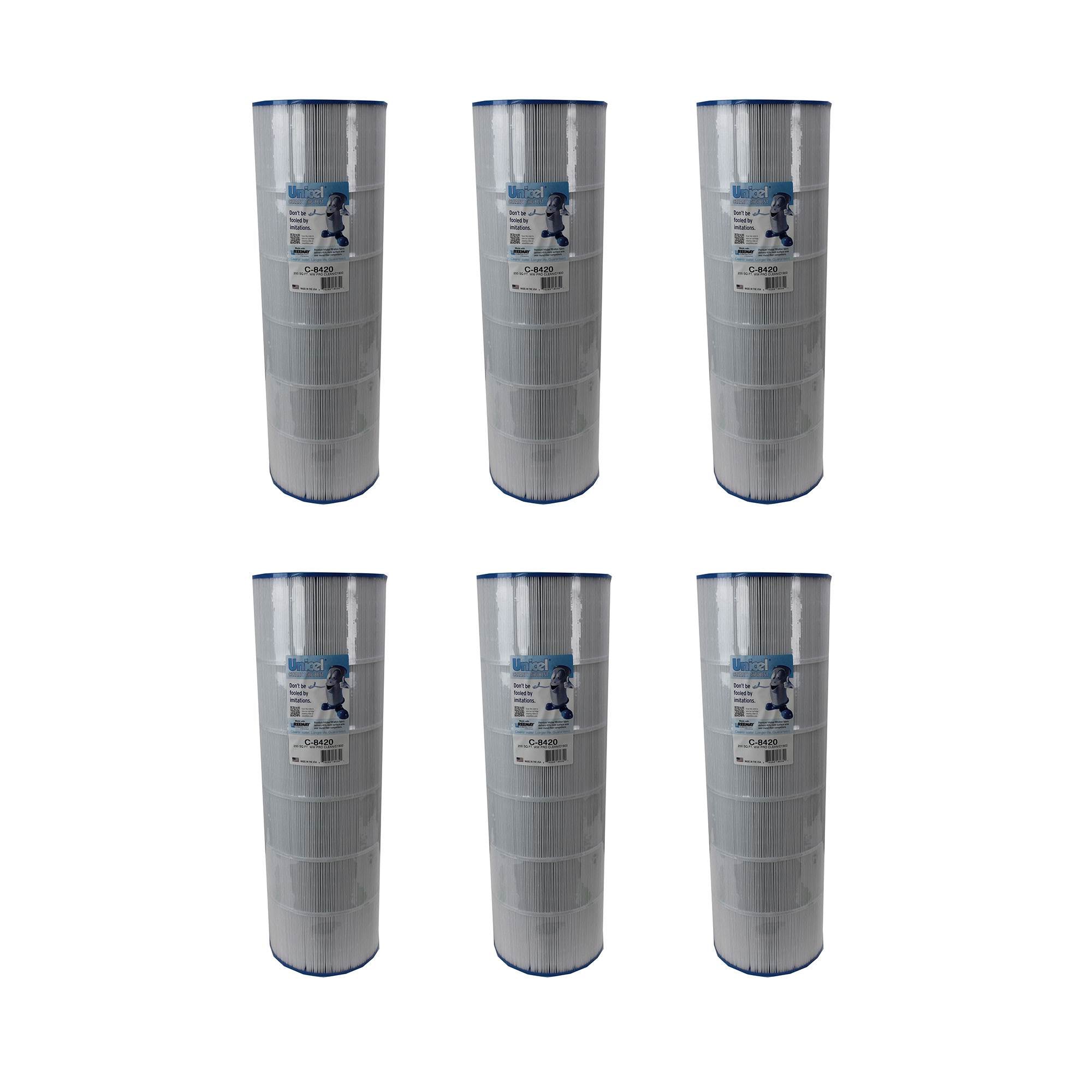 Unicel C-8420 Spa Pool Replacement Cartridge Filter 200 Sq Ft Hayward (6 Pack) - VMInnovations