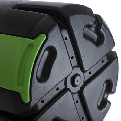 FCMP Outdoor HOTFROG 37 Gallon Chamber Rolling Compost Tumbler Bin (2 Pack) - VMInnovations