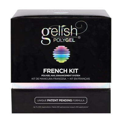 Gelish PolyGel Professional Nail Technician Enhancement French Kit (6 Pack)