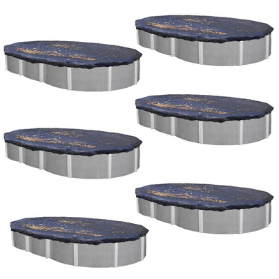 Swimline 15 x 30 Foot Heavy Duty Above Ground Swimming Pool Cover, Blue (6 Pack) - VMInnovations