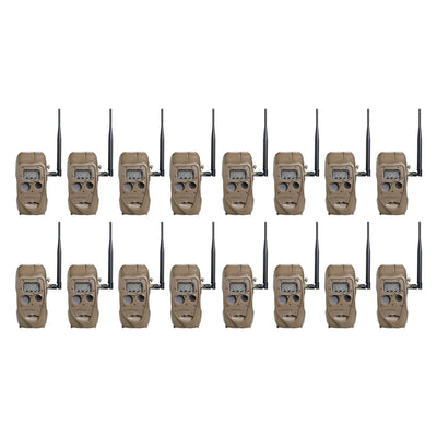 Cuddeback CuddeLink 20MP Long Range Wireless Hunting Game Trail Camera (16 Pack)