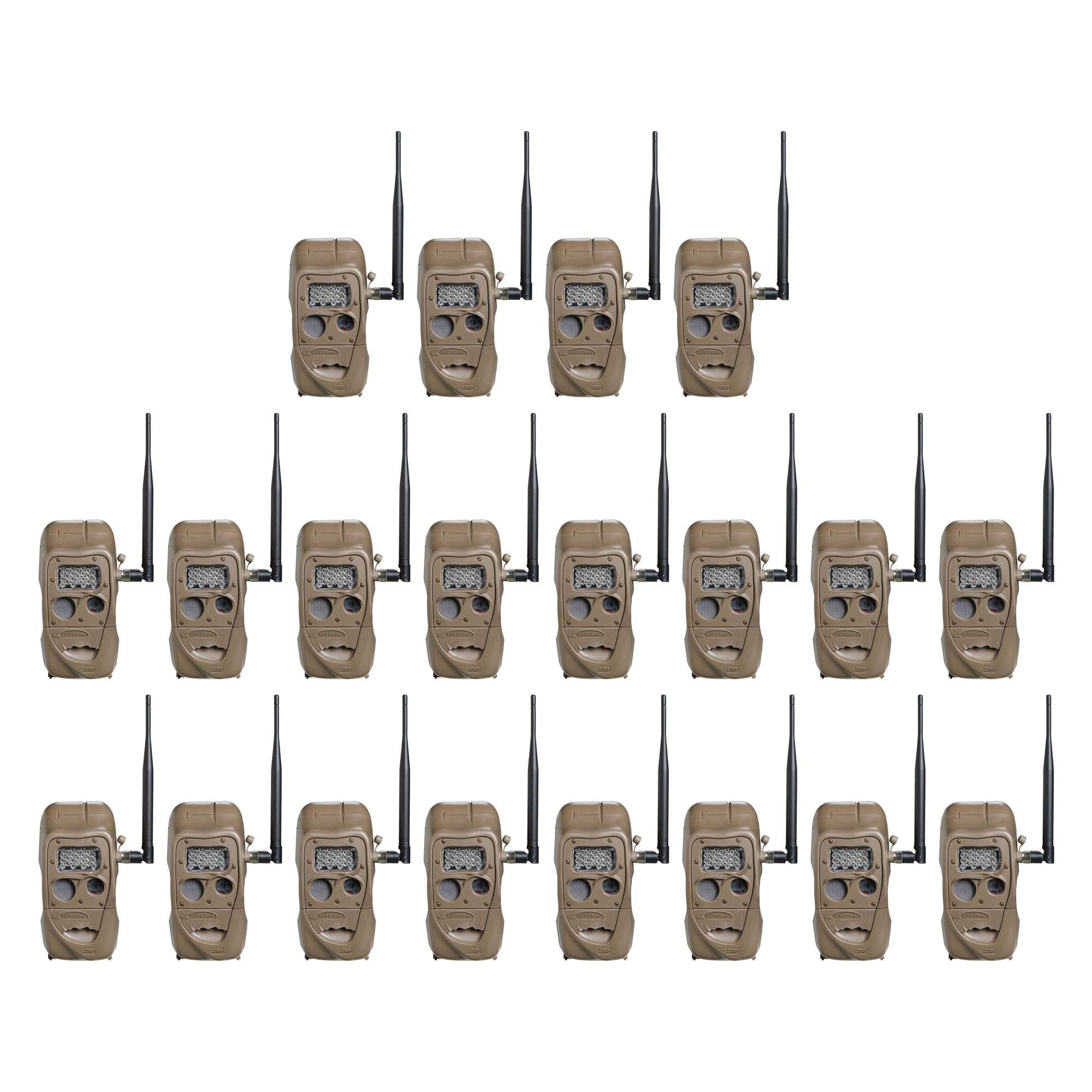 Cuddeback CuddeLink 20MP Long Range Wireless Hunting Game Trail Camera (20 Pack)