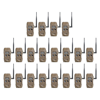 Cuddeback CuddeLink 20MP Long Range Wireless Hunting Game Trail Camera (20 Pack)