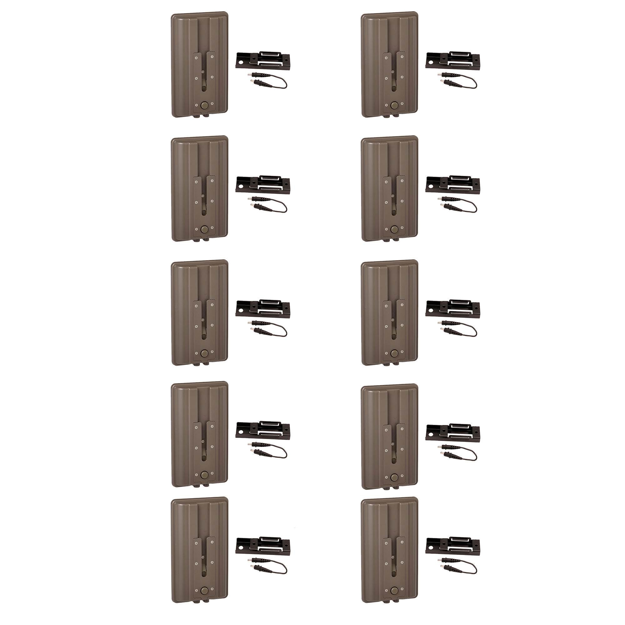 Cuddeback C & E Series Battery Power Booster Pack for Trail Cameras (10 Pack)