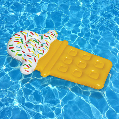 Swimline Ice Cream Dream Float Inflatable Swimming Pool Toy Raft  (6 Pack) - VMInnovations