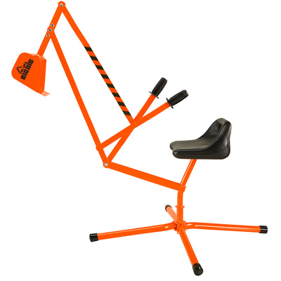 Big Dig Sandbox Digger Excavator w/ 360 Degree Rotation, Orange (Open Box)