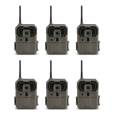 Stealth Cam 12MP 1080p HD  IR iOS & Android Wireless Game Trail Camera (6 Pack)